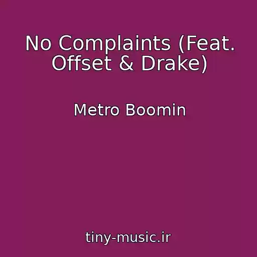 کاور آهنگ No Complaints (Feat. Offset & Drake) از Metro Boomin