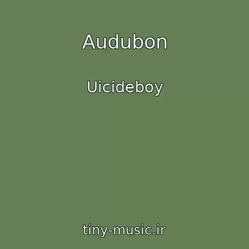 کاور آهنگ Audubon از Uicideboy