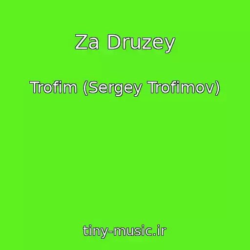 کاور آهنگ Za Druzey از Trofim (Sergey Trofimov)