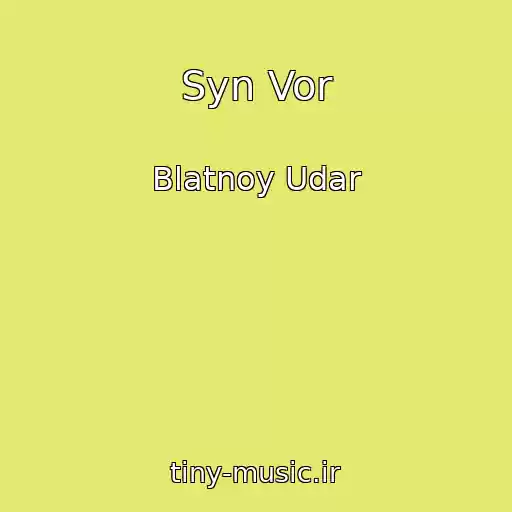کاور آهنگ Syn Vor از Blatnoy Udar