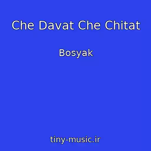 کاور آهنگ Che Davat Che Chitat از Bosyak