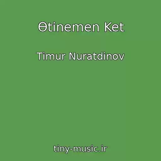 کاور آهنگ Өtinemen Ket از Timur Nuratdinov