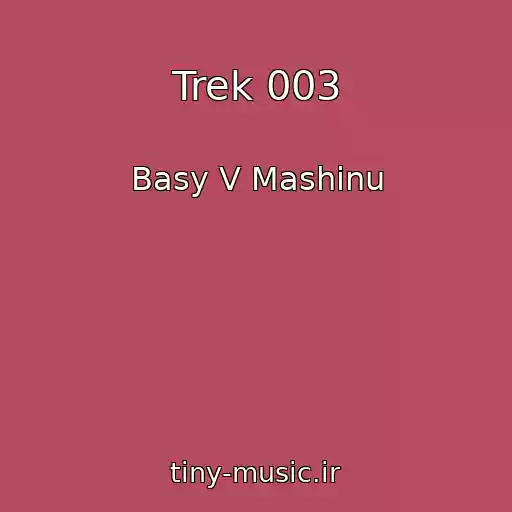 کاور آهنگ Trek 003 از Basy V Mashinu