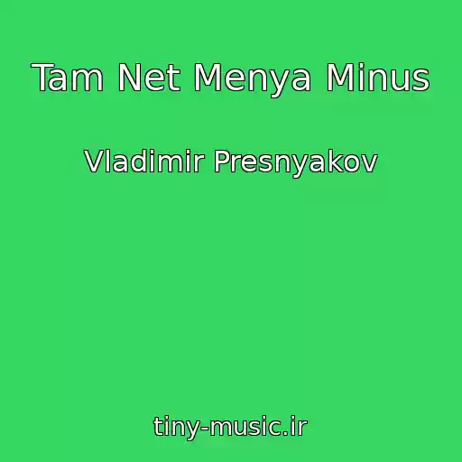 کاور آهنگ Tam Net Menya Minus از Vladimir Presnyakov