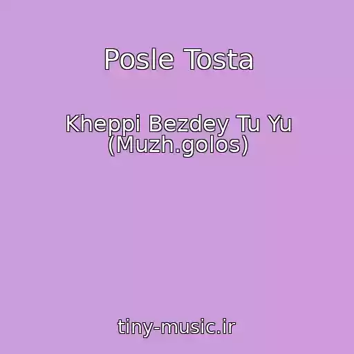 کاور آهنگ Posle Tosta از Kheppi Bezdey Tu Yu (Muzh.golos)