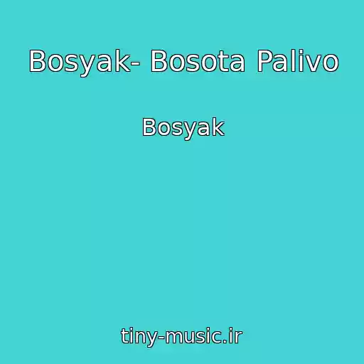 کاور آهنگ Bosyak- Bosota Palivo از Bosyak