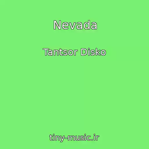 کاور آهنگ Nevada از Tantsor Disko