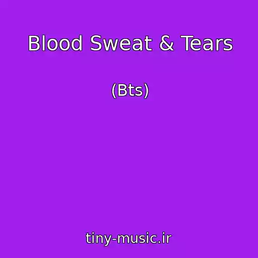 کاور آهنگ Blood Sweat & Tears از (Bts)