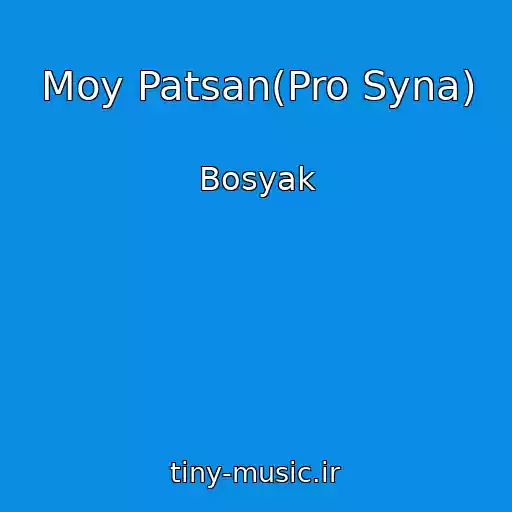 کاور آهنگ Moy Patsan(Pro Syna) از Bosyak