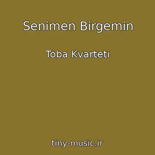 کاور آهنگ Senіmen Bіrgemіn از Toba Kvartetі
