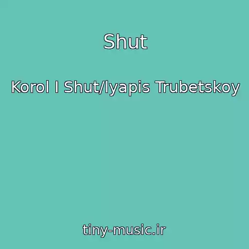 کاور آهنگ Shut از Korol I Shut/lyapis Trubetskoy