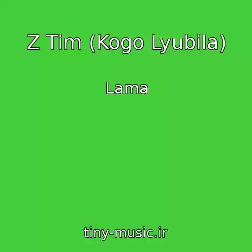 کاور آهنگ Z Tim (Kogo Lyubila) از Lama