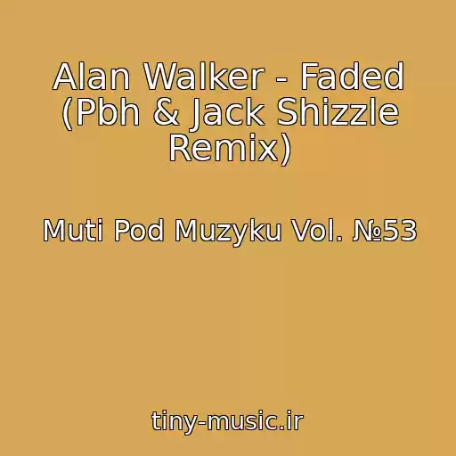 کاور آهنگ Alan Walker - Faded (Pbh & Jack Shizzle Remix) از Muti Pod Muzyku Vol. №53