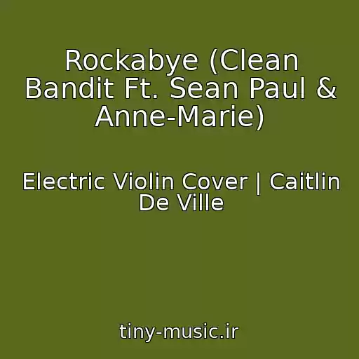 کاور آهنگ Rockabye (Clean Bandit Ft. Sean Paul & Anne-Marie) از Electric Violin Cover | Caitlin De Ville