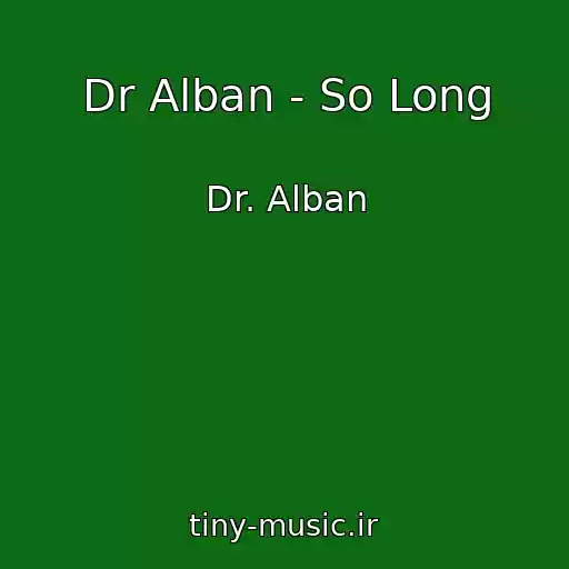 کاور آهنگ Dr Alban - So Long از Dr. Alban