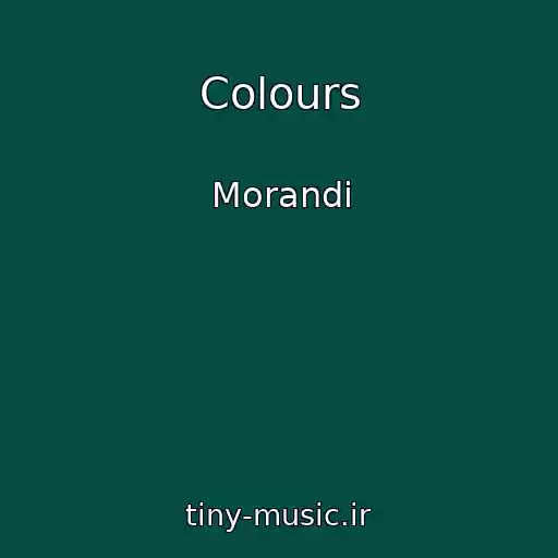 کاور آهنگ Colours از Morandi