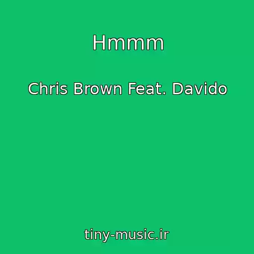 کاور آهنگ Hmmm از Chris Brown Feat. Davido