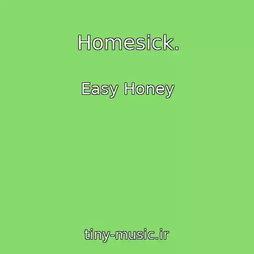 کاور آهنگ Homesick. از Easy Honey