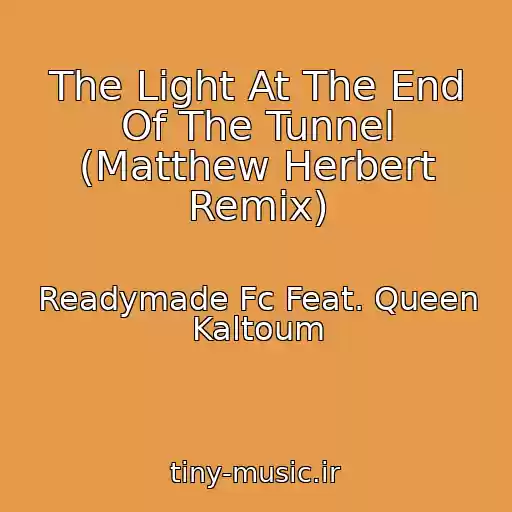 کاور آهنگ The Light At The End Of The Tunnel (Matthew Herbert Remix) از Readymade Fc Feat. Queen Kaltoum