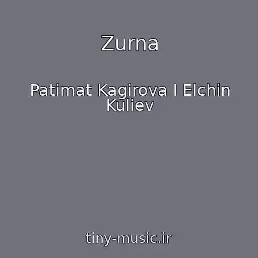 کاور آهنگ Zurna از Patimat Kagirova I Elchin Kuliev