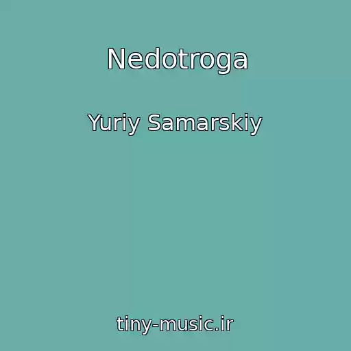 کاور آهنگ Nedotroga از Yuriy Samarskiy