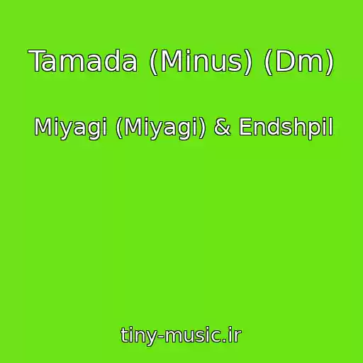 کاور آهنگ Tamada (Minus) (Dm) از Miyagi (Miyagi) & Endshpil