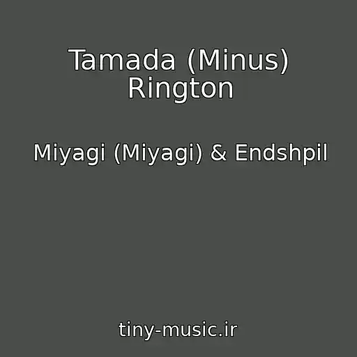 کاور آهنگ Tamada (Minus) Rington از Miyagi (Miyagi) & Endshpil