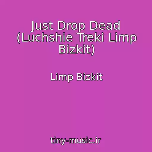 کاور آهنگ Just Drop Dead (Luchshie Treki Limp Bizkit) از Limp Bizkit