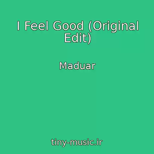 کاور آهنگ I Feel Good (Original Edit) از Maduar