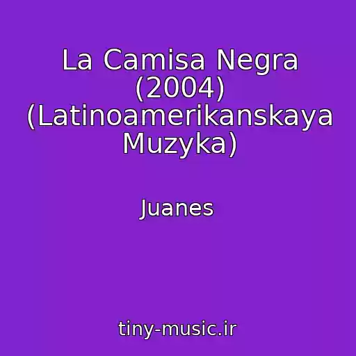کاور آهنگ La Camisa Negra (2004) (Latinoamerikanskaya Muzyka) از Juanes