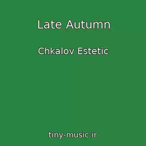 کاور آهنگ Late Autumn از Chkalov Estetic