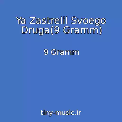 کاور آهنگ Ya Zastrelil Svoego Druga(9 Gramm) از 9 Gramm