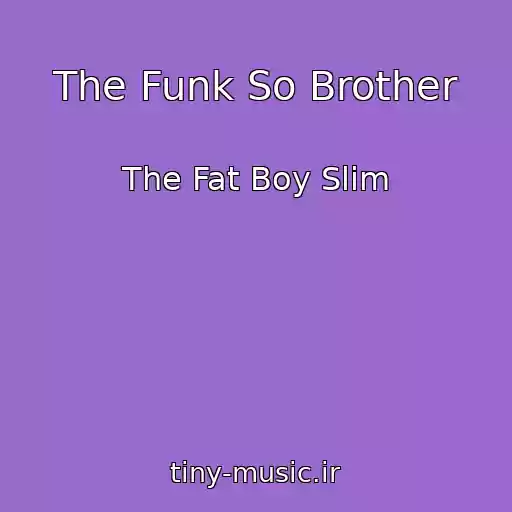کاور آهنگ The Funk So Brother از The Fat Boy Slim