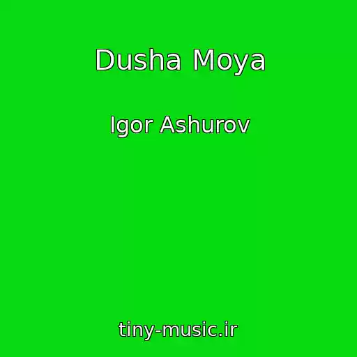 کاور آهنگ Dusha Moya از Igor Ashurov