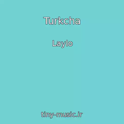 کاور آهنگ Turkcha از Laylo