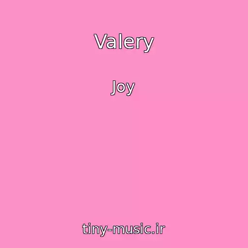 کاور آهنگ Valery از Joy