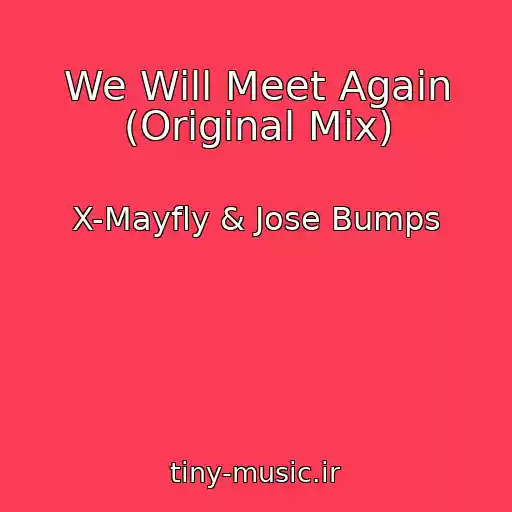 کاور آهنگ We Will Meet Again (Original Mix) از X-Mayfly & Jose Bumps