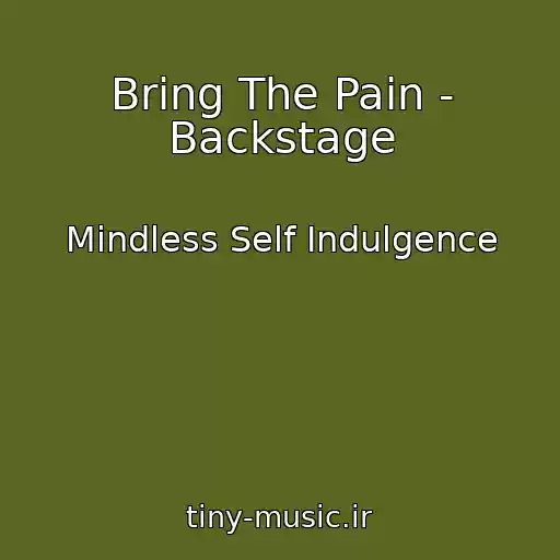 کاور آهنگ Bring The Pain - Backstage از Mindless Self Indulgence