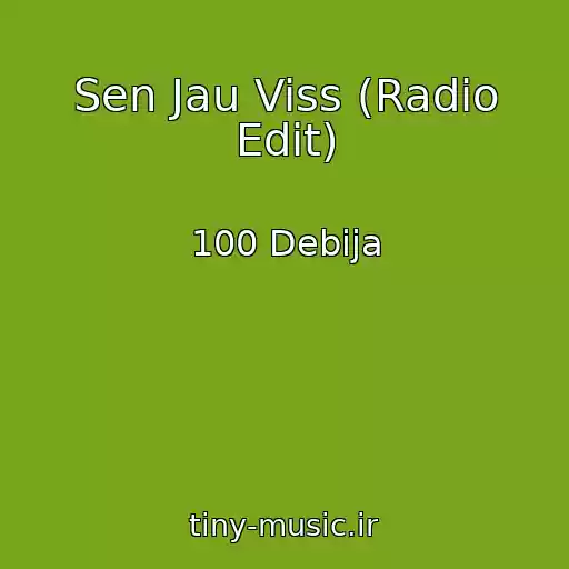کاور آهنگ Sen Jau Viss (Radio Edit) از 100 Debija