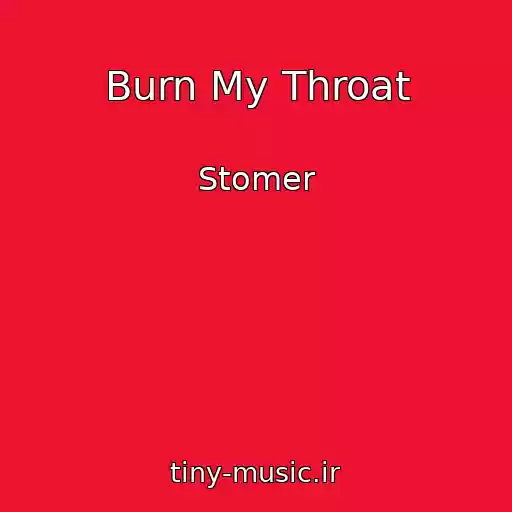 کاور آهنگ Burn My Throat از Stomer