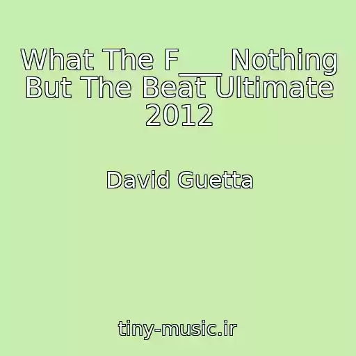کاور آهنگ What The F___ Nothing But The Beat Ultimate 2012 از David Guetta