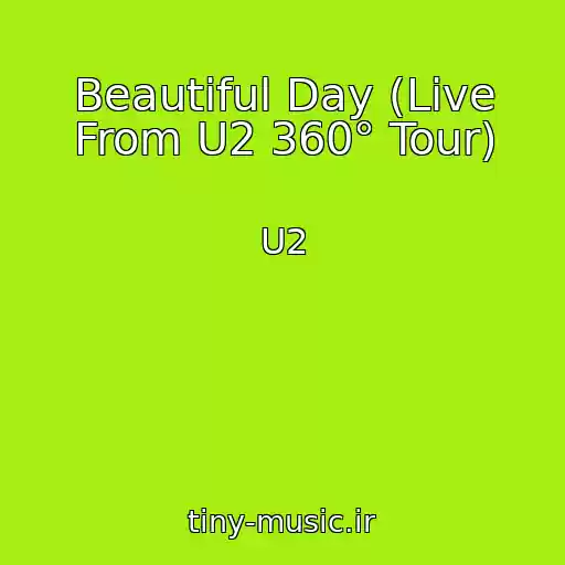 کاور آهنگ Beautiful Day (Live From U2 360° Tour) از U2