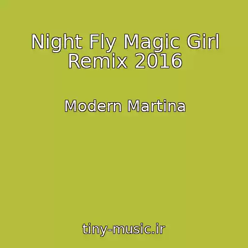 کاور آهنگ Night Fly Magic Girl Remix 2016 از Modern Martina