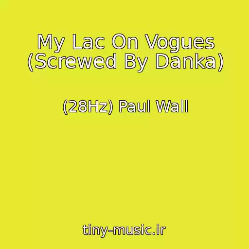 کاور آهنگ My Lac On Vogues (Screwed By Danka) از (28Hz) Paul Wall