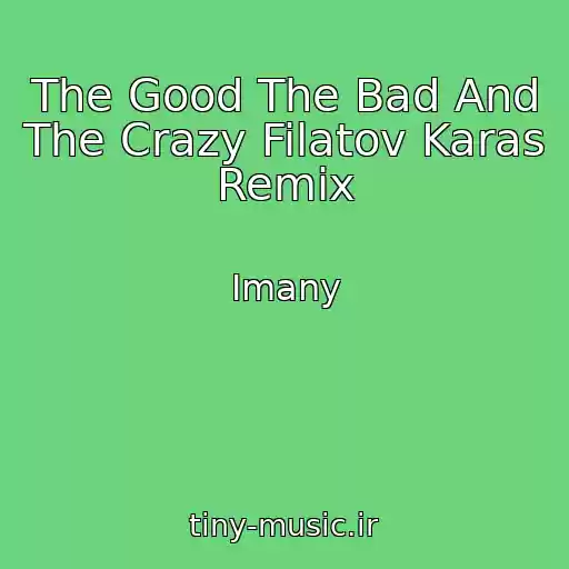 کاور آهنگ The Good The Bad And The Crazy Filatov Karas Remix از Imany