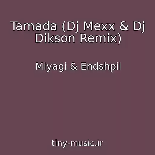 کاور آهنگ Tamada (Dj Mexx & Dj Dikson Remix) از Miyagi & Endshpil