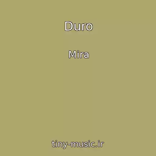 کاور آهنگ Duro از Mira