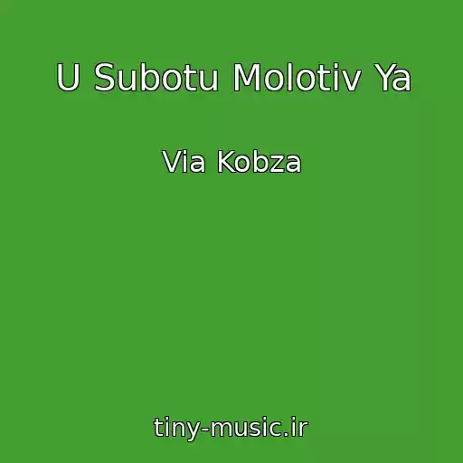 کاور آهنگ U Subotu Molotiv Ya از Via Kobza