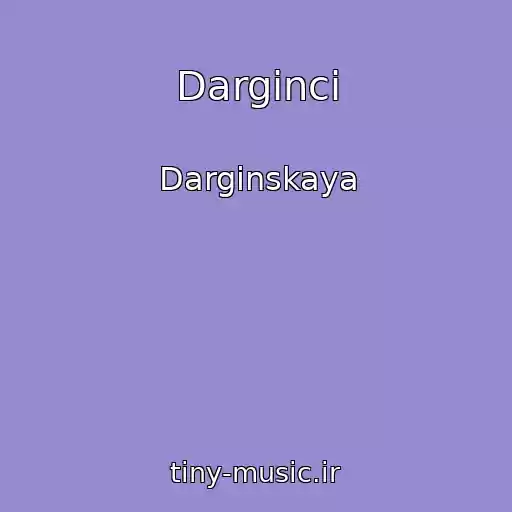 کاور آهنگ Darginci از Darginskaya