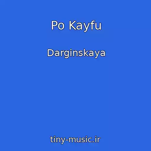 کاور آهنگ Po Kayfu از Darginskaya